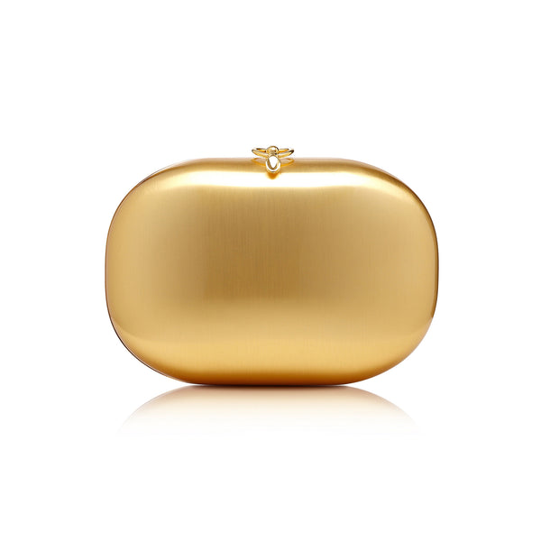 Elina Clutch- Precious Metals Brushed