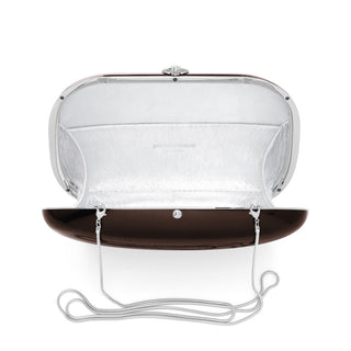 Elina PLUS Clutch- Espresso Brown