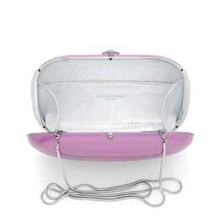 Elina PLUS Clutch- Iridescent Rainbow Rose Petal