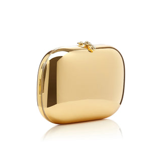 Elina PLUS Clutch- Precious Metals Mirrored