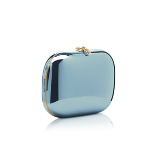 Elina PLUS Clutch- Mirrored Sea Glass