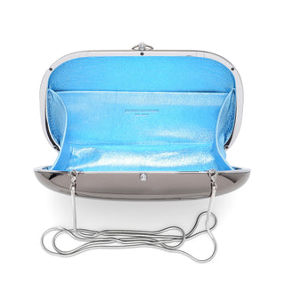 Elina PLUS Clutch-  Mirrored Black Chrome