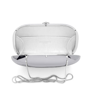 Elina PLUS Clutch- Mirrored Chrome