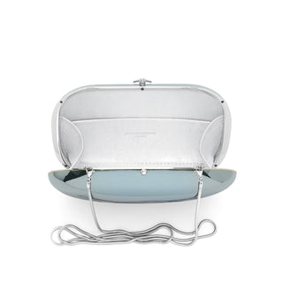 Elina PLUS Clutch- Mirrored Sea Glass