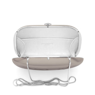 Elina PLUS Clutch- Satin Black Chrome