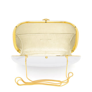 Elina PLUS Clutch-  Touring White