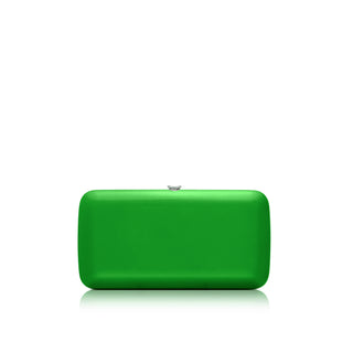 Finley Clutch - Electric Green Apple