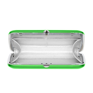 Finley Clutch - Electric Green Apple