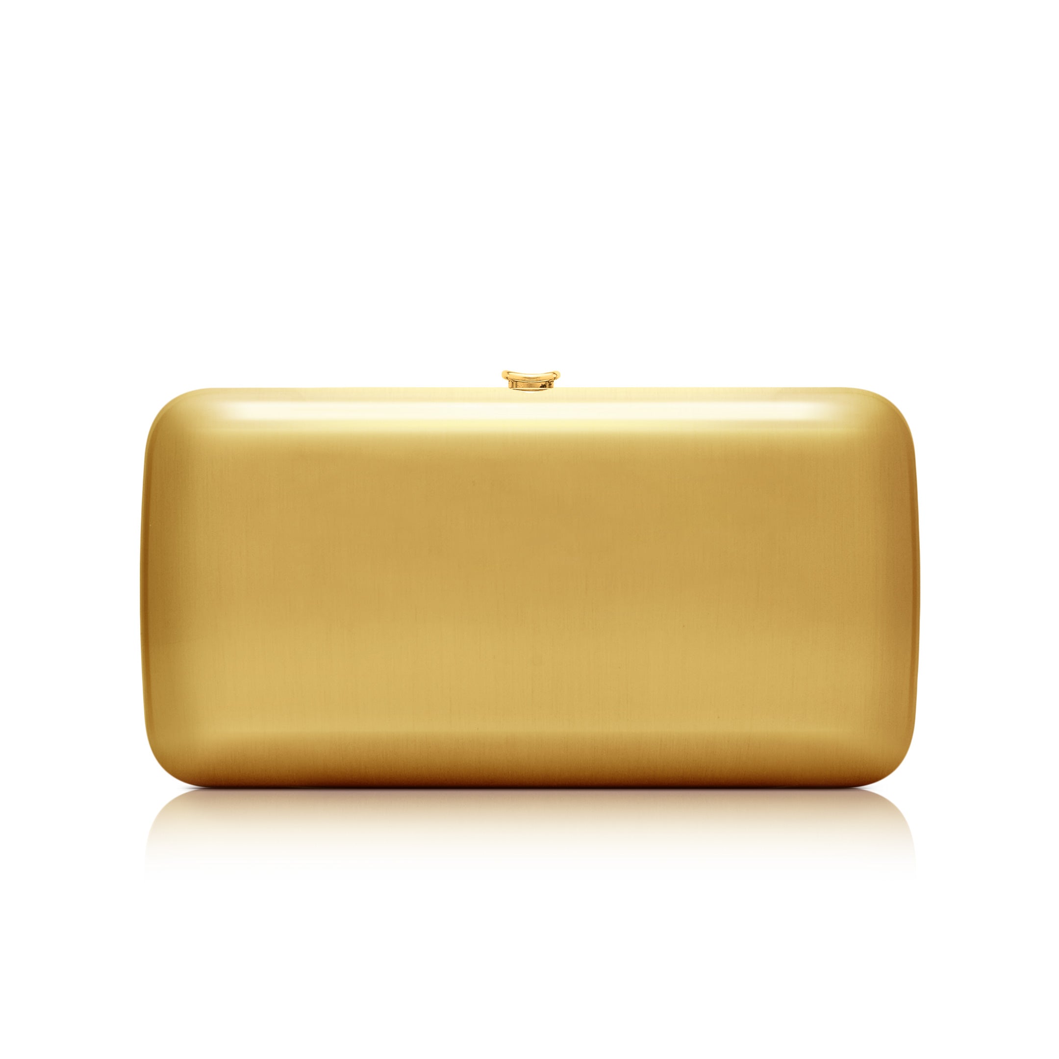 Orders gold satin clutch