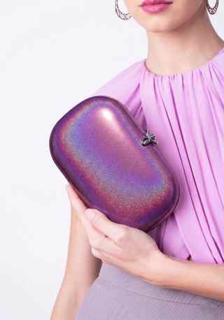 Elina PLUS Clutch- Shimmers & Iridescents