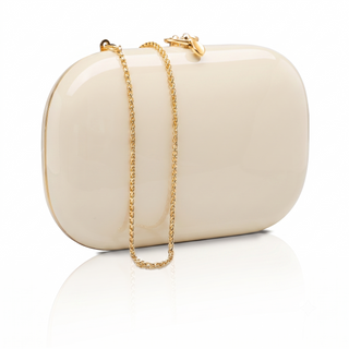 Elina PLUS Clutch - Light Sand