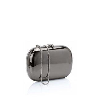 Elina PLUS Clutch - Mirrored Black Chrome