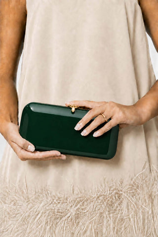 Finley Clutch - British Racing Green