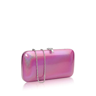 Finley Clutch - Rainbow Rose Petal