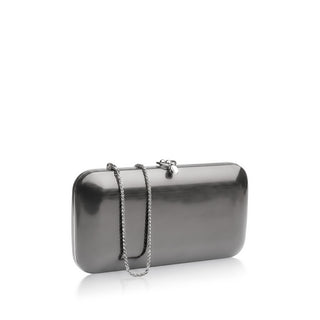 Finley Clutch - Satin Black Chrome