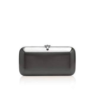 Finley Clutch - Satin Black Chrome