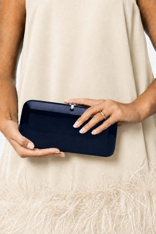 Finley Clutch - Touring Navy