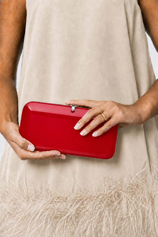 Finley Clutch - Touring Red