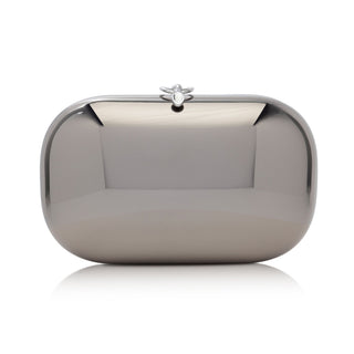 Elina PLUS Clutch- Precious Metals Mirrored