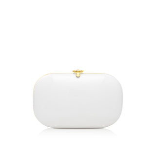 Elina PLUS Clutch-  Touring White