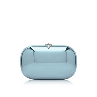 Elina PLUS Clutch- Mirrored Sea Glass