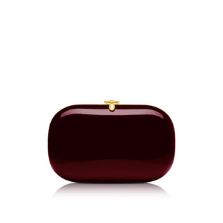 Elina PLUS Clutch-  Malbec
