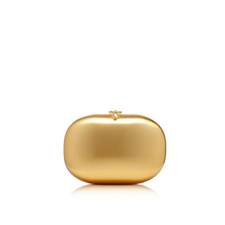 Elina Clutch- Precious Metal Brushed
