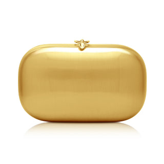 Elina PLUS Clutch- Precious Metals Brushed