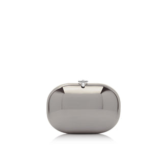 Elina Clutch- Precious Metal Mirrored