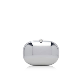 Elina Clutch- Precious Metal Mirrored