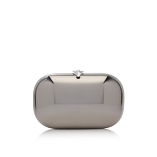 Elina PLUS Clutch-  Mirrored Black Chrome