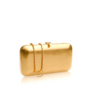 Finley Clutch - Satin Gold