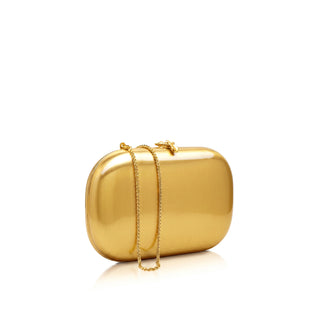 Elina PLUS Clutch - Satin Gold