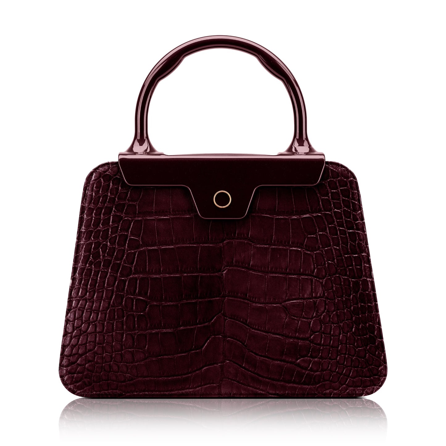 Andie- Malbec Stamped Croc