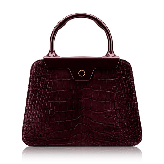 Andie- Malbec Stamped Croc