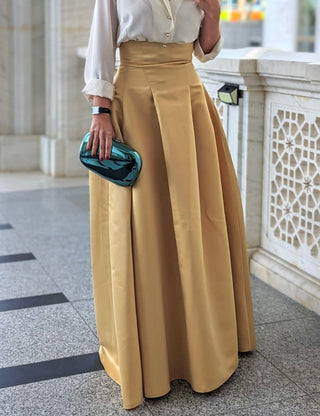 Elina PLUS Clutch- Mirrored Sea Glass